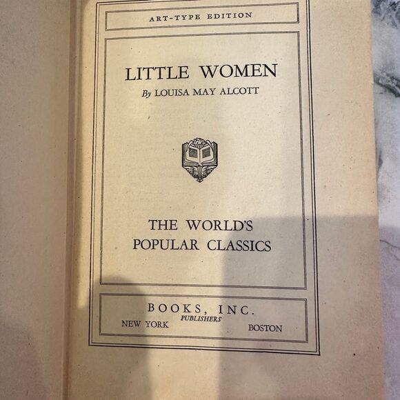 LITTLE WOMEN | Louisa May Alcott undated early edition hardback Little Women - Picture 5 of 15